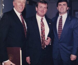 House Democratic Whip Steny Hoyer and Governor Bob Ehrlich with Kevin in Annapolis